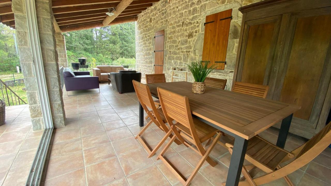Mas Le Corbery Appartement Largentière Buitenkant foto